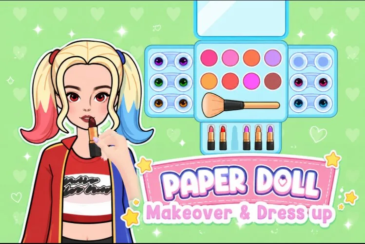 Paper Doll Makeover & Dress Up cover